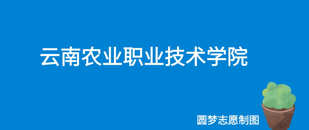 2024云南农业职业技术学院录取分数线（全国各省最低分及位次）