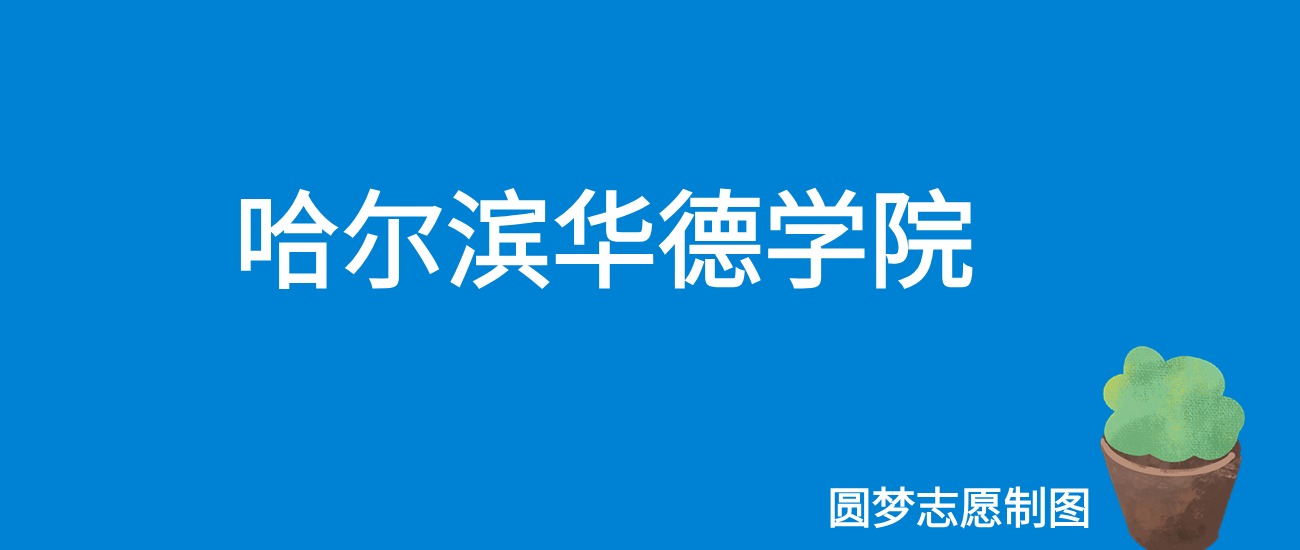 2024哈尔滨华德学院录取分数线（全国各省最低分及位次）