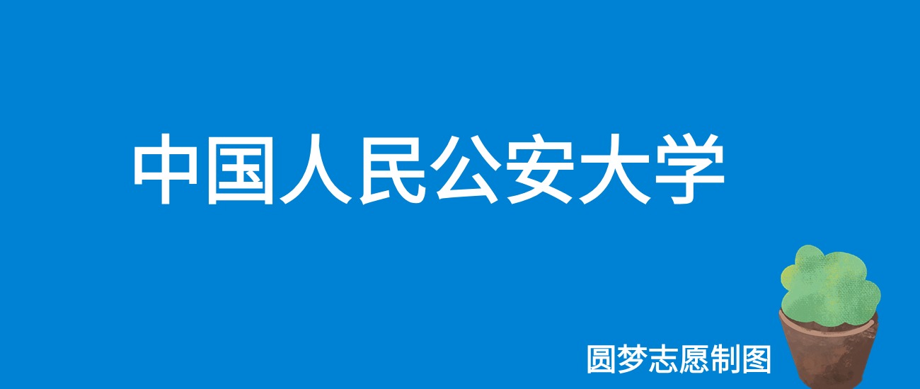 2024中国人民公安大学录取分数线（全国各省最低分及位次）