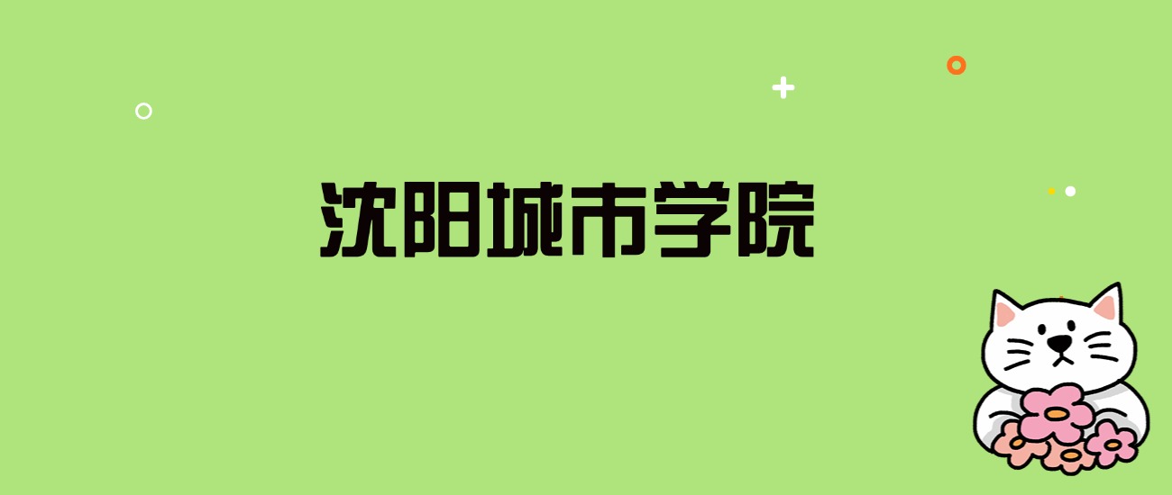 2024年沈阳城市学院录取分数线是多少？看全国21省的最低分