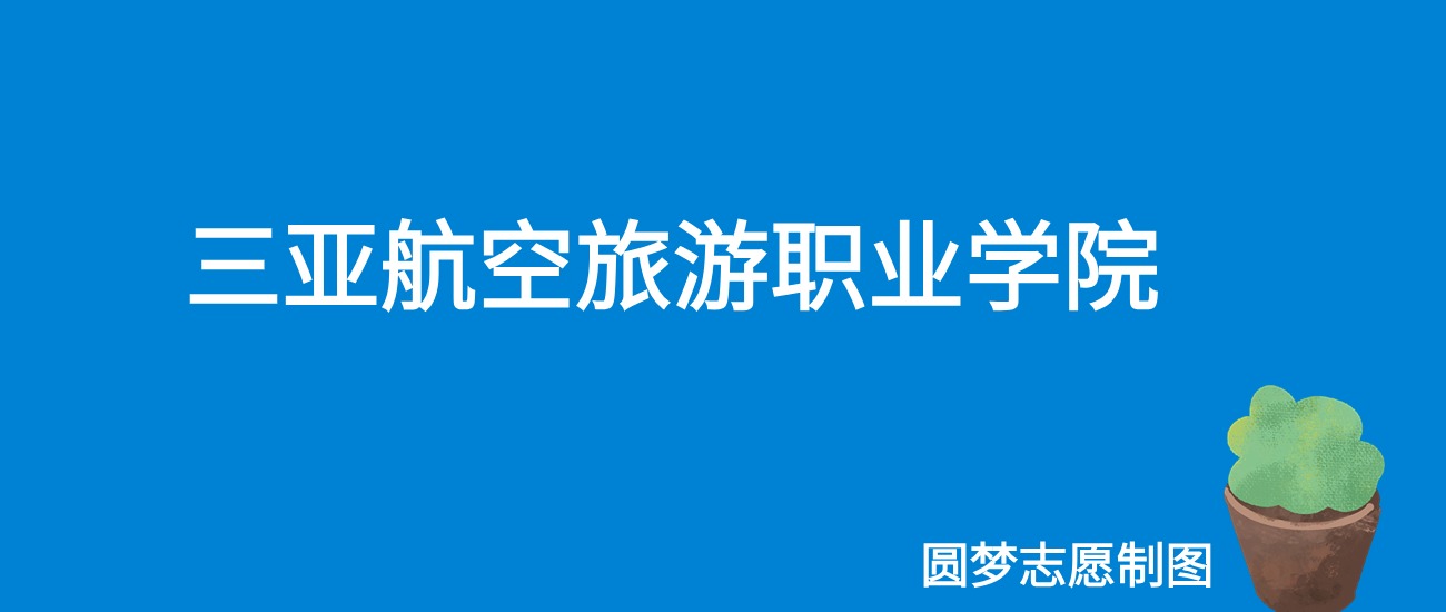 2024三亚航空旅游职业学院录取分数线（全国各省最低分及位次）