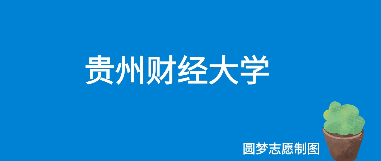 2024贵州财经大学录取分数线（全国各省最低分及位次）