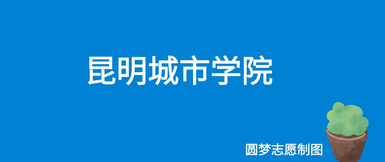 2024昆明城市学院录取分数线（全国各省最低分及位次）