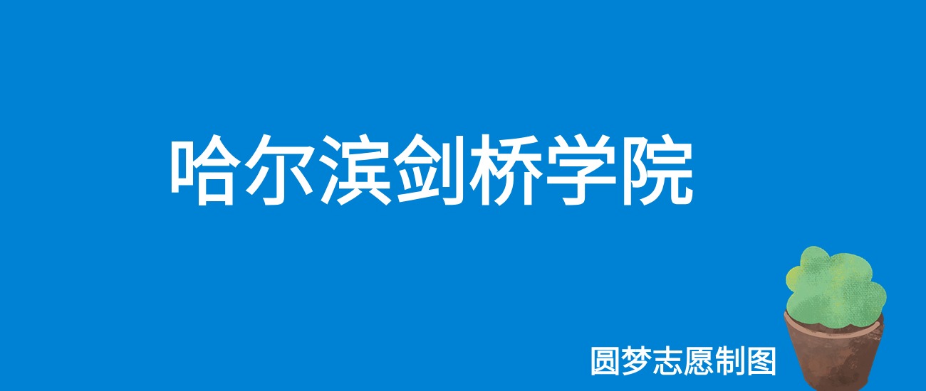 2024哈尔滨剑桥学院录取分数线（全国各省最低分及位次）