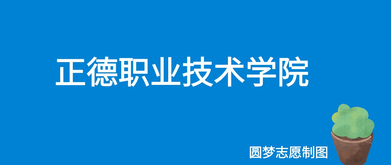 2024正德职业技术学院录取分数线（全国各省最低分及位次）