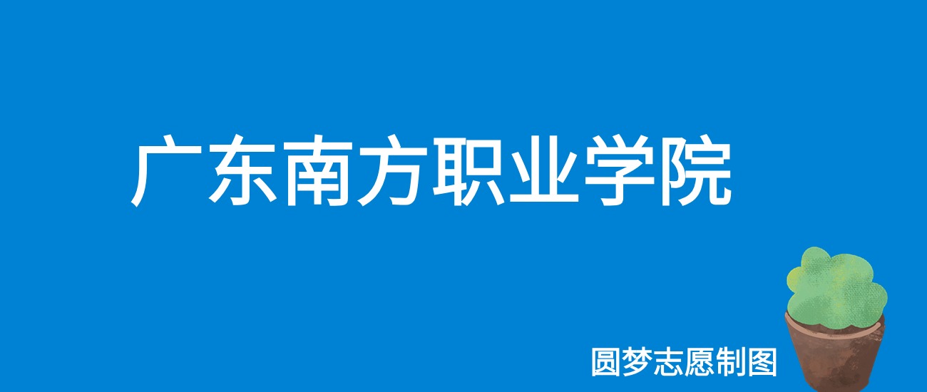 2024广东南方职业学院录取分数线（全国各省最低分及位次）