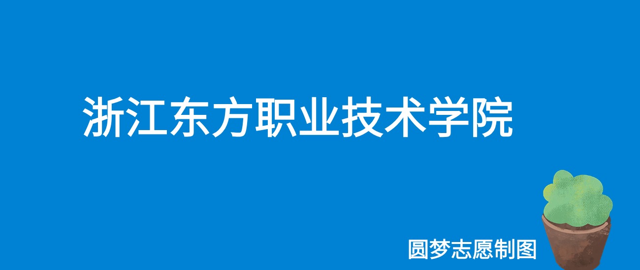 2024浙江东方职业技术学院录取分数线（全国各省最低分及位次）