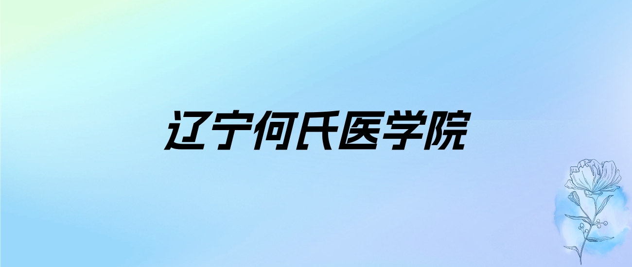 2024年辽宁何氏医学院学费明细：一年16000-29000元（各专业收费标准）