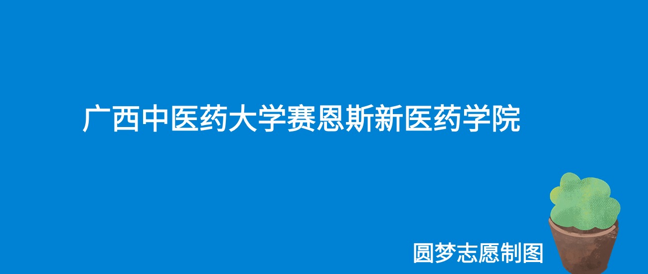 2024广西中医药大学赛恩斯新医药学院录取分数线（全国各省最低分及位次）