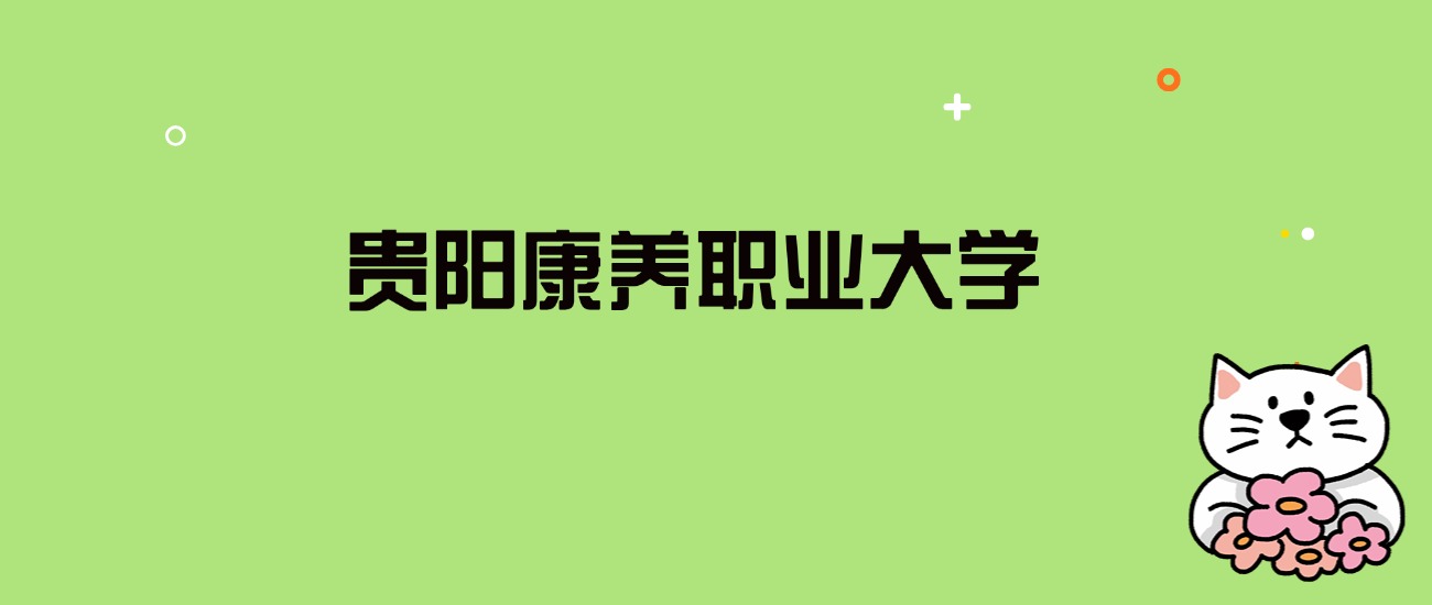 2024年贵阳康养职业大学录取分数线是多少？看全国14省的最低分