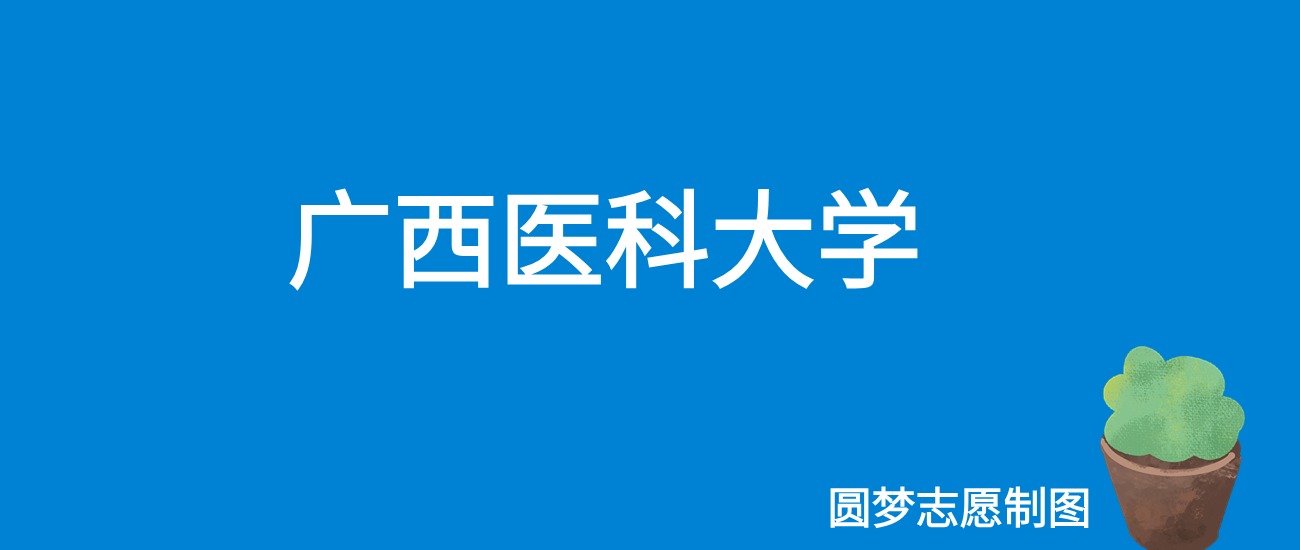 2024广西医科大学录取分数线（全国各省最低分及位次）