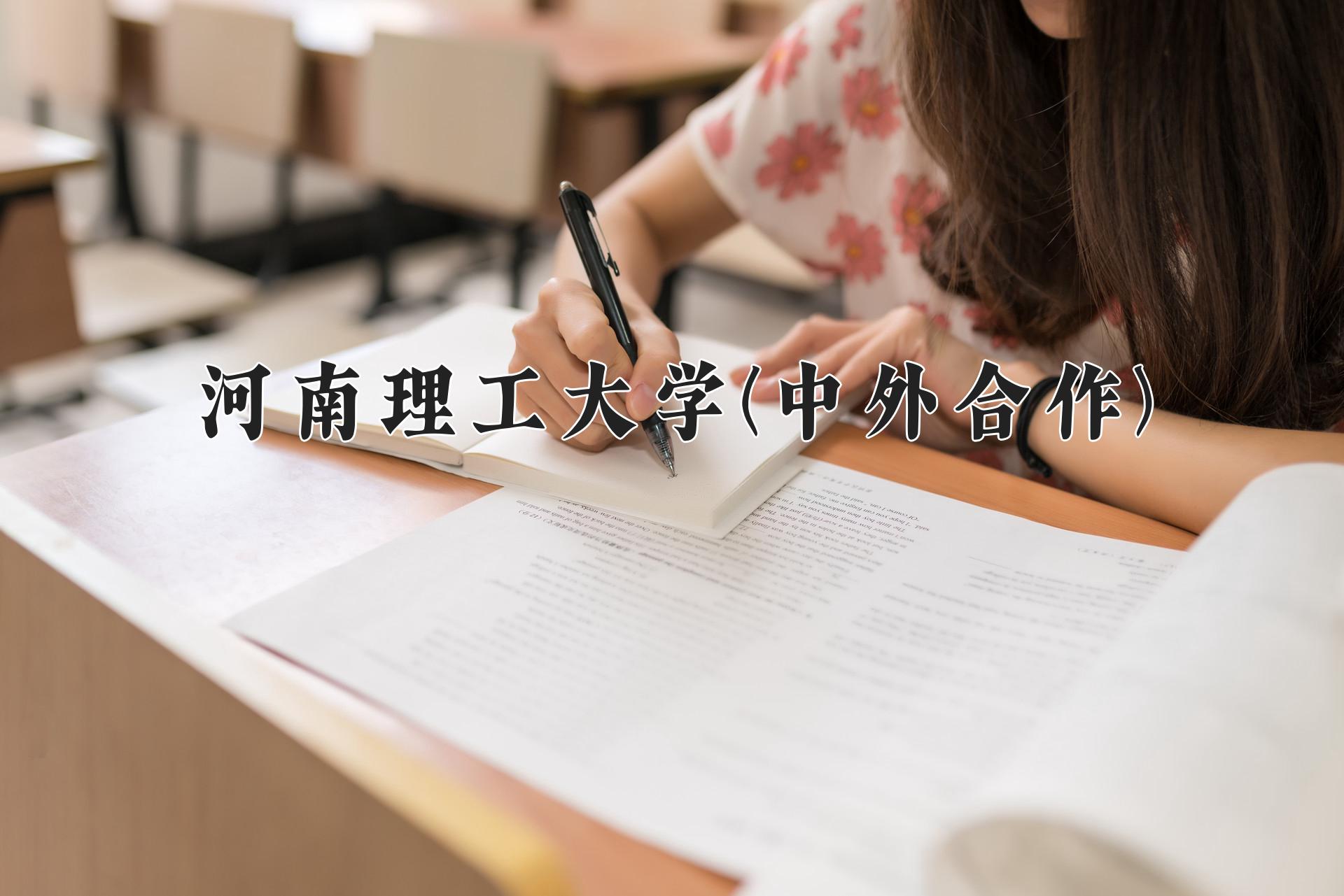 河南理工大学(中外合作)