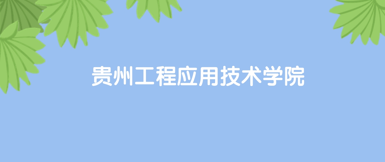 高考480分能上贵州工程应用技术学院吗？请看历年录取分数线