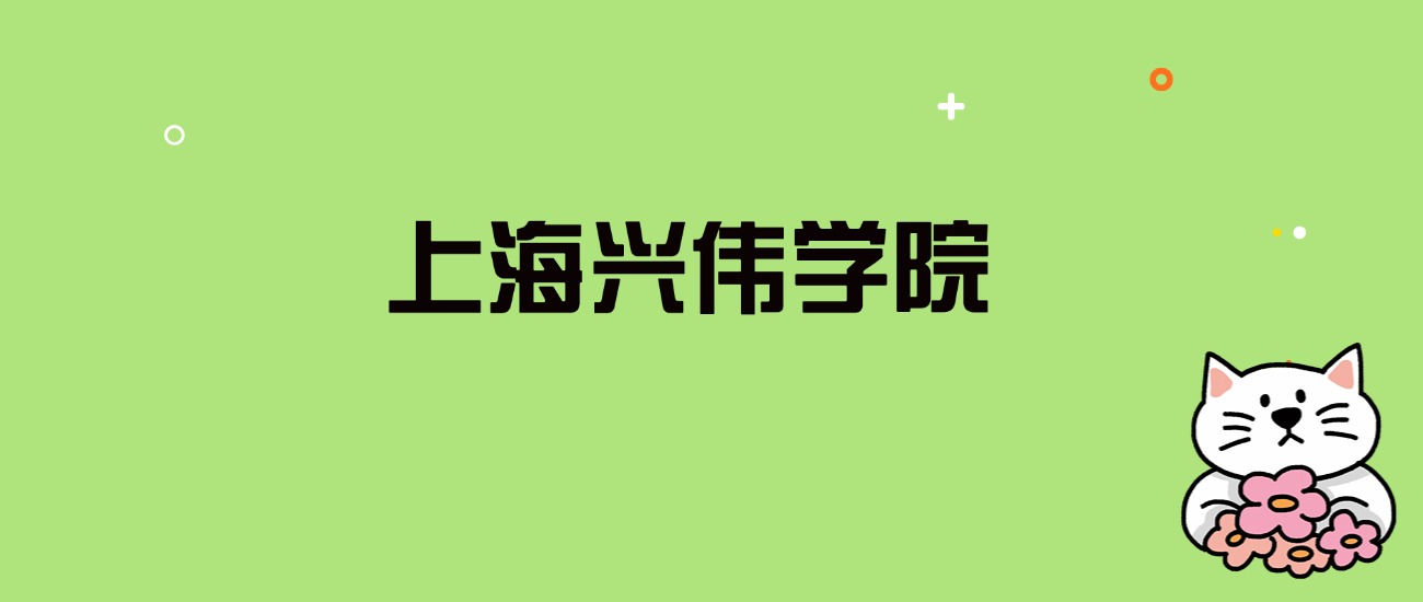 2024年上海兴伟学院录取分数线是多少？看全国9省的最低分