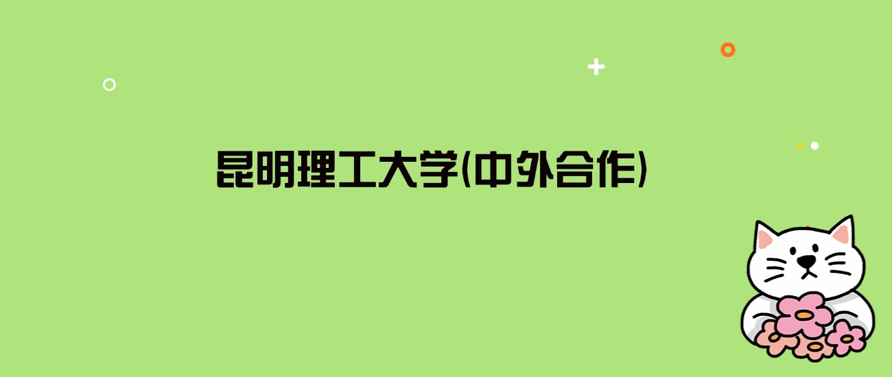 2024年昆明理工大学(中外合作)录取分数线是多少？看4省最低分