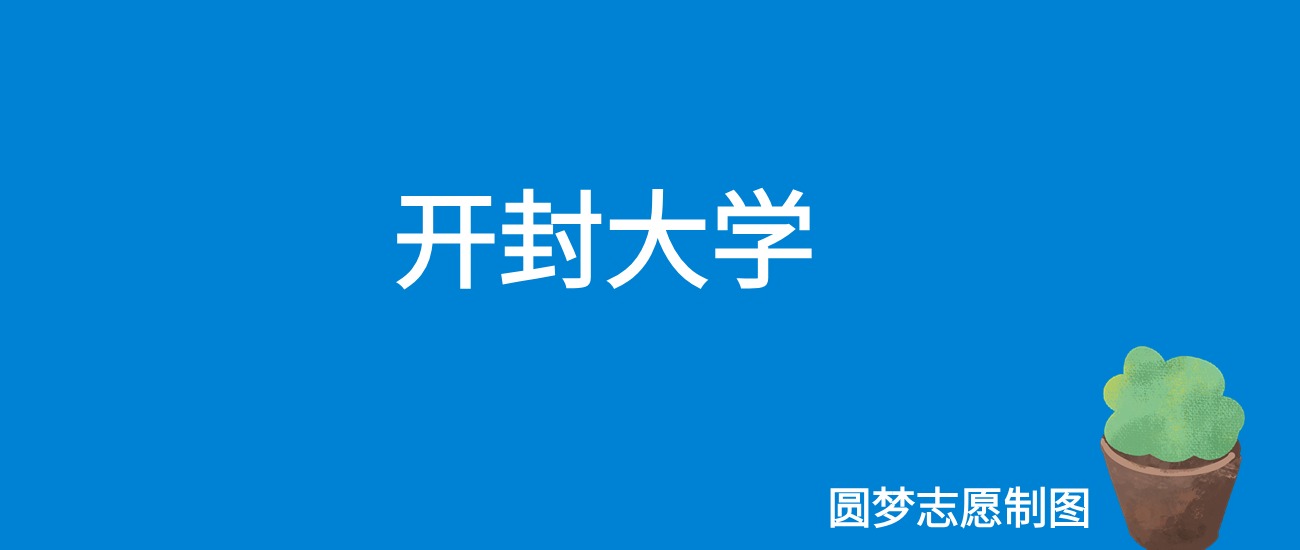 2024开封大学录取分数线（全国各省最低分及位次）