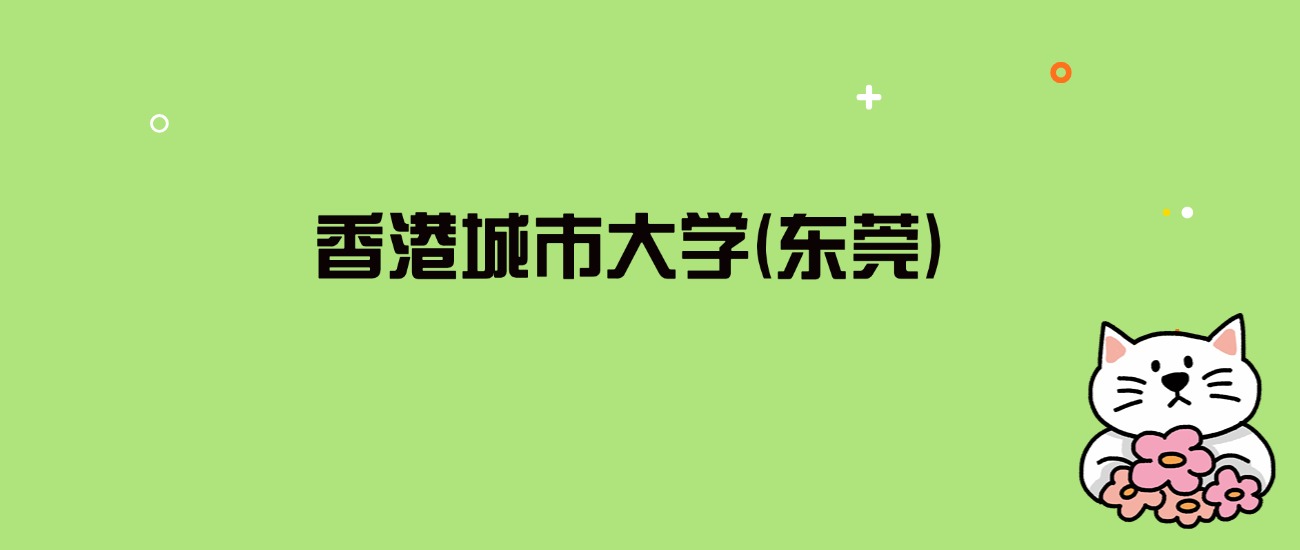 2024年香港城市大学(东莞)录取分数线是多少？看全国10省的最低分