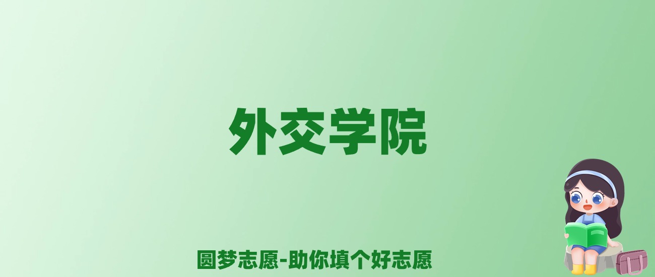 张雪峰谈外交学院：和211的差距对比、热门专业推荐