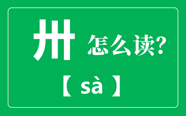 卅怎么读,卅是什么意思,卅表示多少