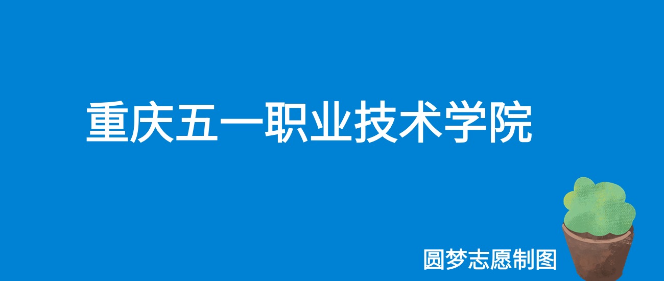 2024重庆五一职业技术学院录取分数线（全国各省最低分及位次）