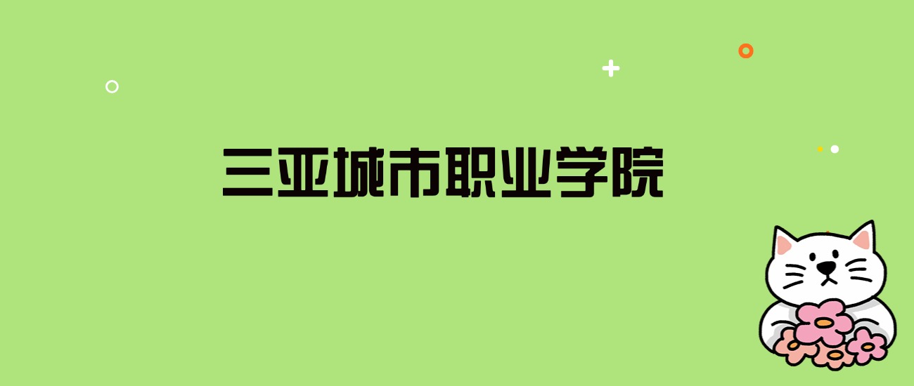 2024年三亚城市职业学院录取分数线是多少？看全国18省的最低分