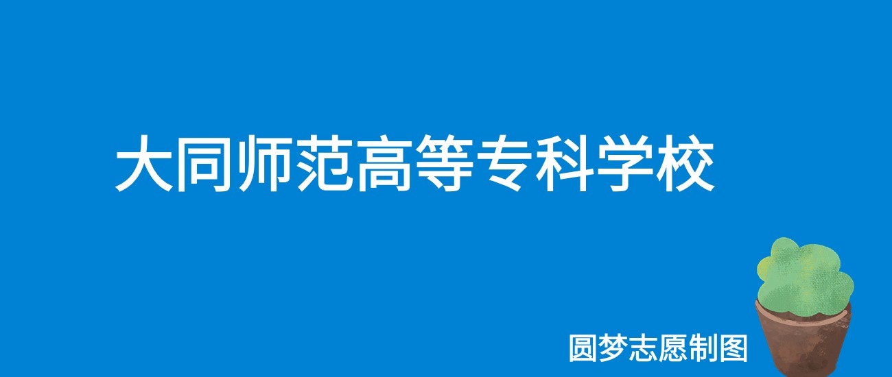 2024大同师范高等专科学校录取分数线（全国各省最低分及位次）