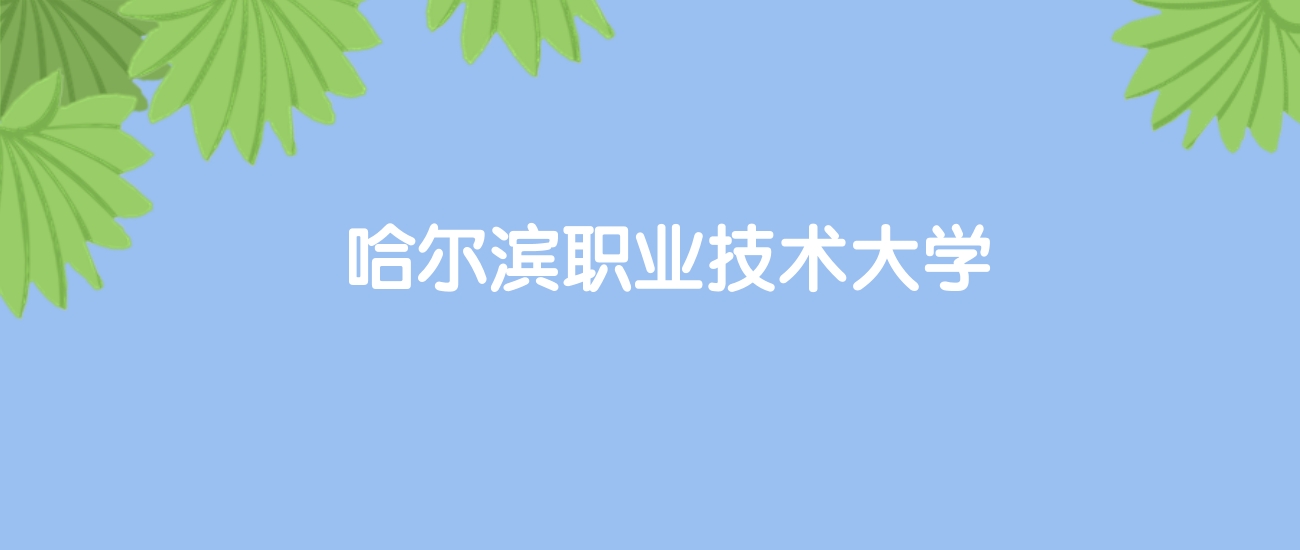 高考500分能上哈尔滨职业技术大学吗？请看历年录取分数线