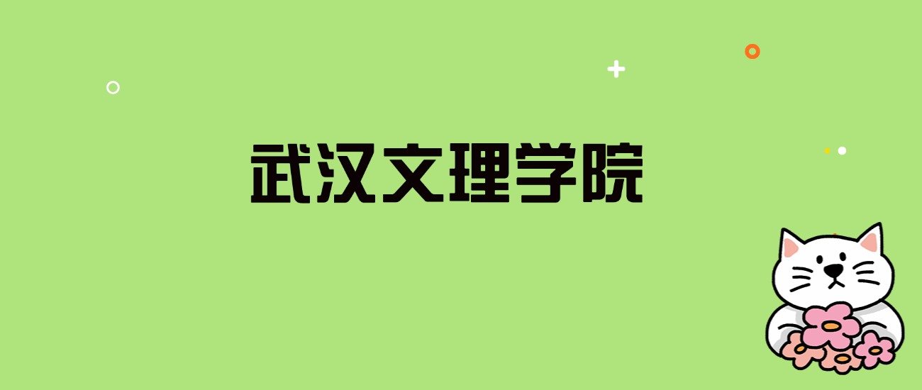 2024年武汉文理学院录取分数线是多少？看全国18省的最低分