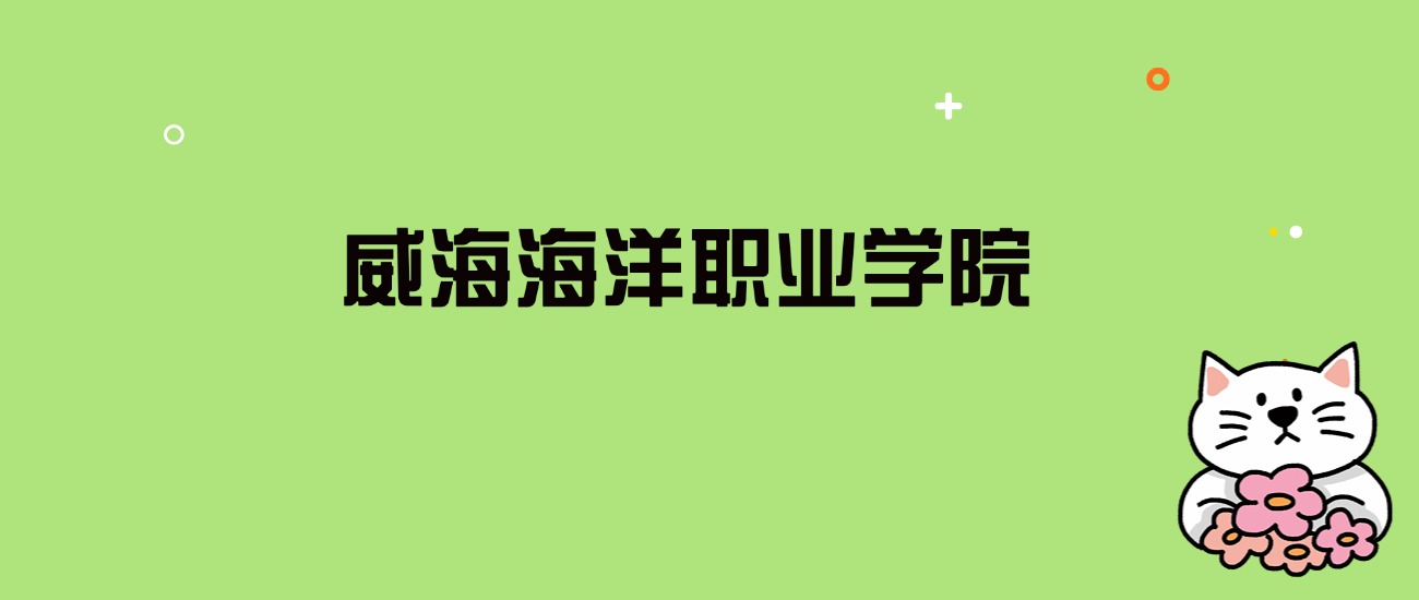 2024年威海海洋职业学院录取分数线是多少？看全国8省的最低分