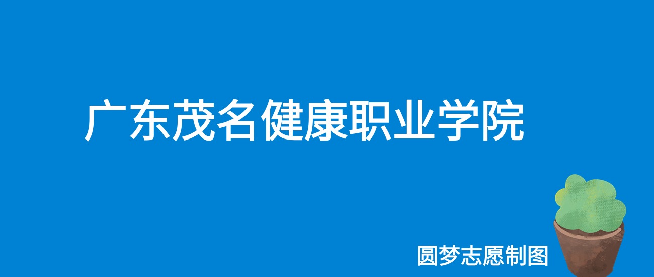 2024广东茂名健康职业学院录取分数线（全国各省最低分及位次）