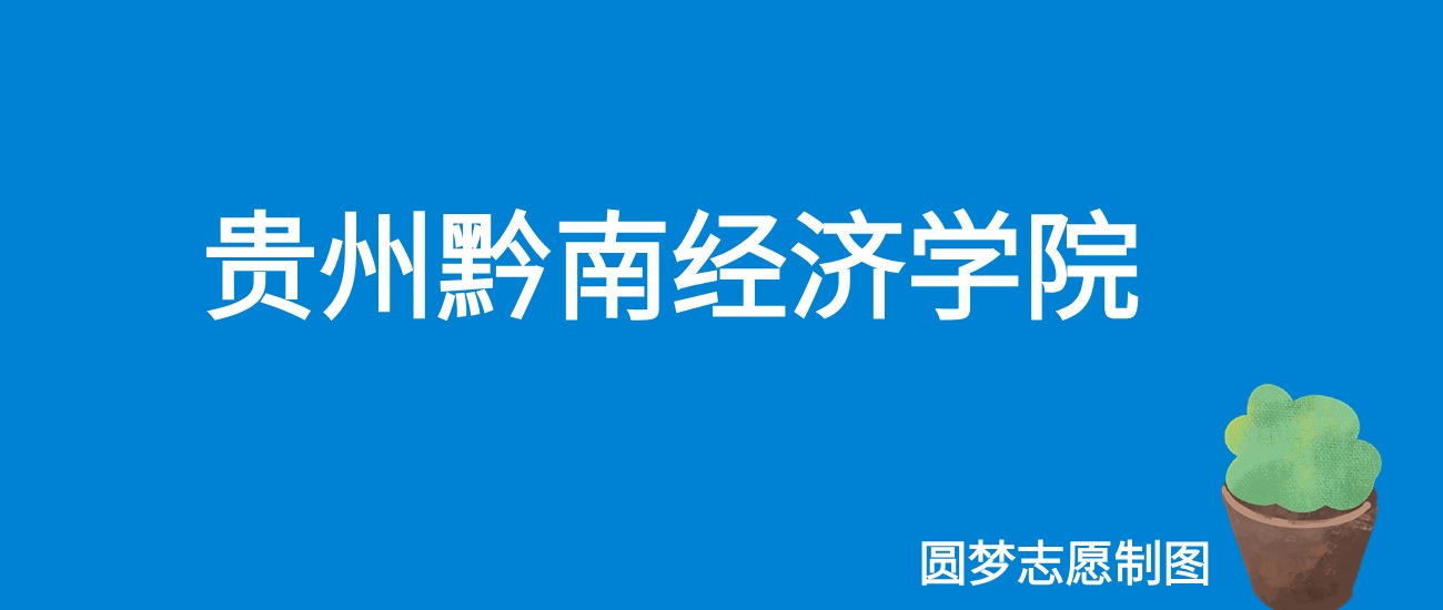 2024贵州黔南经济学院录取分数线（全国各省最低分及位次）