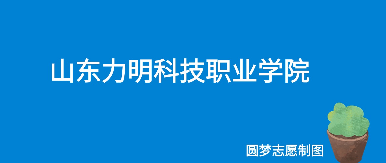 2024山东力明科技职业学院录取分数线（全国各省最低分及位次）