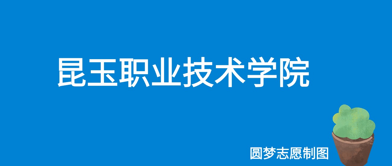 2024昆玉职业技术学院录取分数线（全国各省最低分及位次）