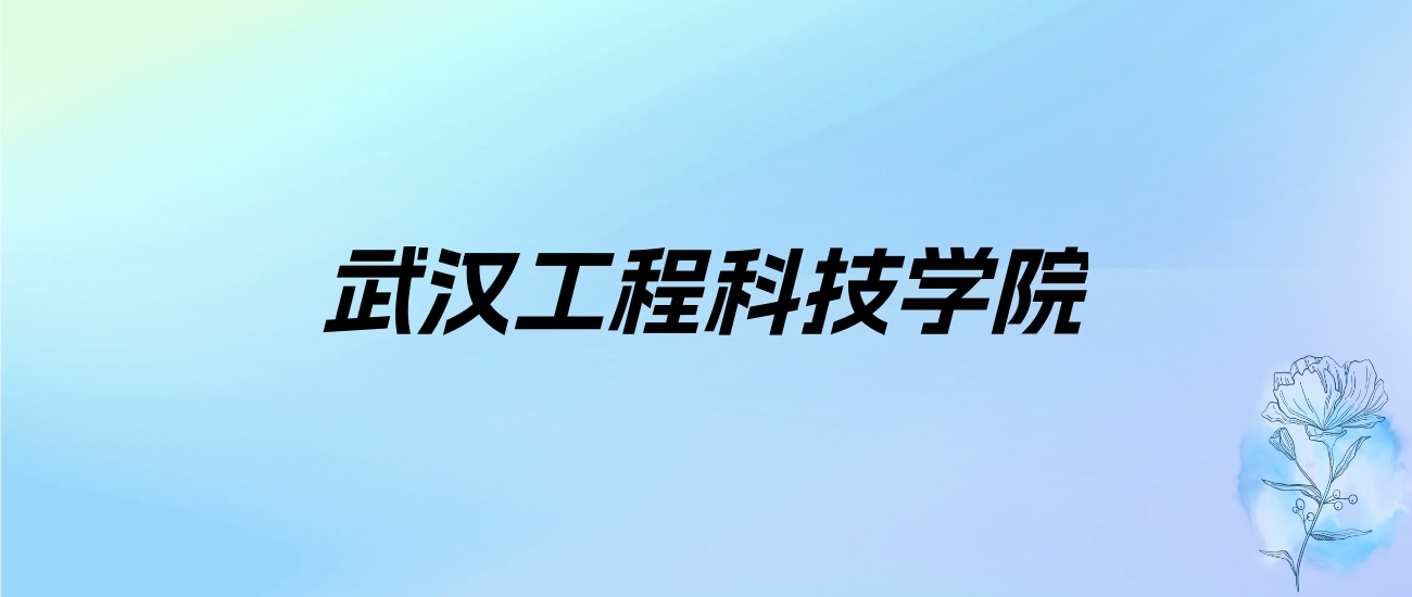 2024年武汉工程科技学院学费明细：一年14800-29800元（各专业收费标准）