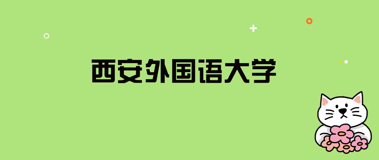 2024年西安外国语大学录取分数线是多少？看全国29省的最低分