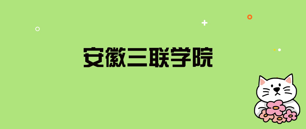 2024年安徽三联学院录取分数线是多少？看全国4省的最低分