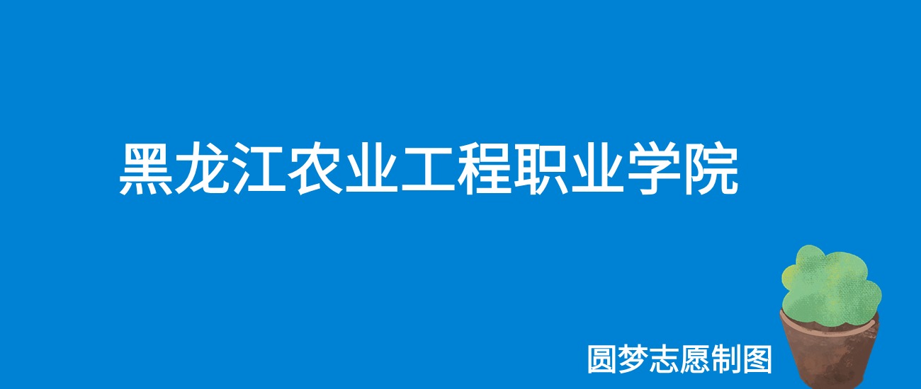 2024黑龙江农业工程职业学院录取分数线（全国各省最低分及位次）