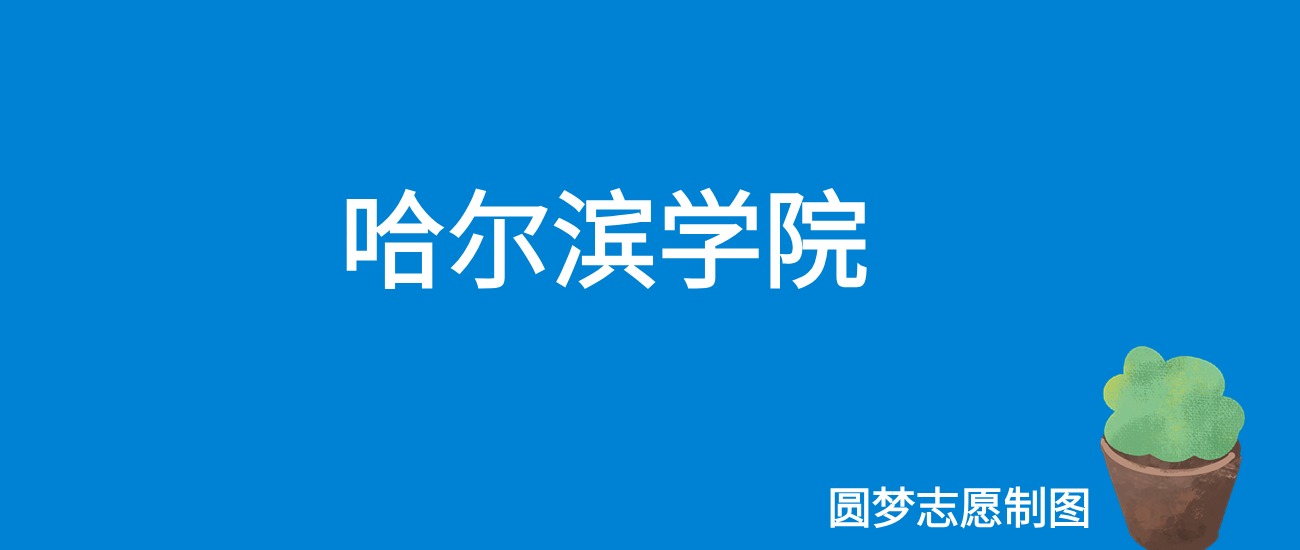 2024哈尔滨学院录取分数线（全国各省最低分及位次）