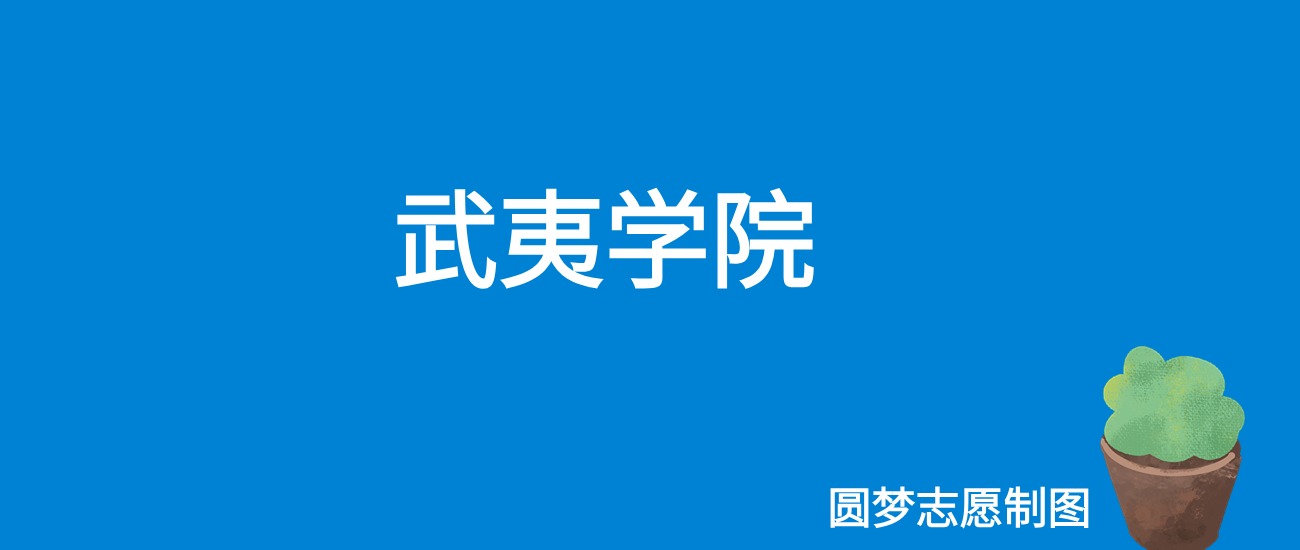 2024武夷学院录取分数线（全国各省最低分及位次）