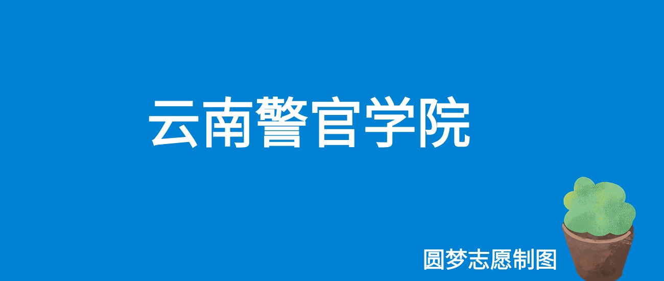 2024云南警官学院录取分数线（全国各省最低分及位次）